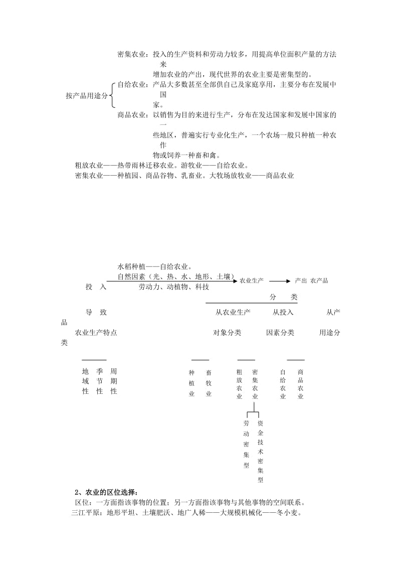 最新【人教版必修1】高考地理强化复习教案第21讲农业生产的区位选择名师精心制作资料.doc_第2页