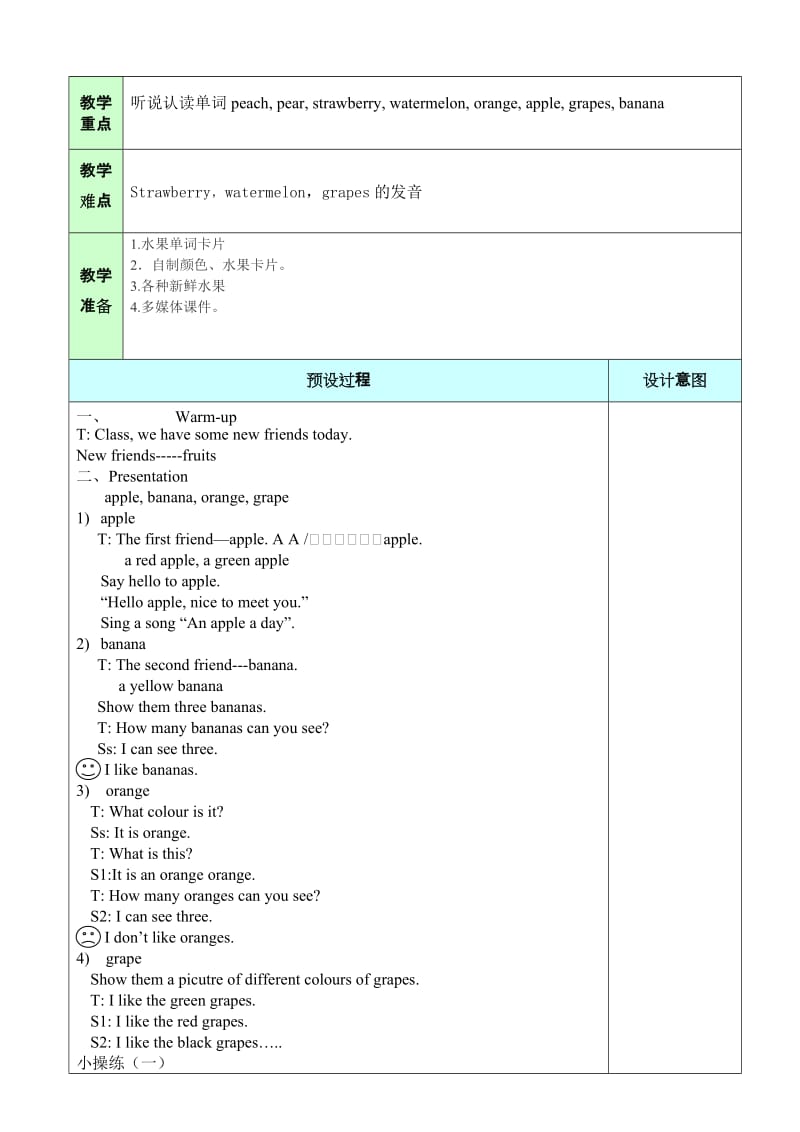 最新unit4 A1附反思名师精心制作资料.doc_第2页