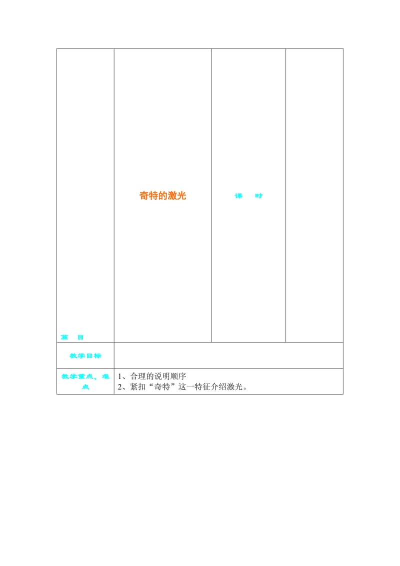 最新24、奇特的激光名师精心制作资料.doc_第1页