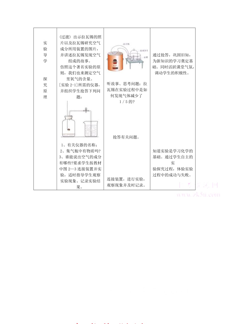 最新九年级化学空气教案名师精心制作教学资料.doc_第3页