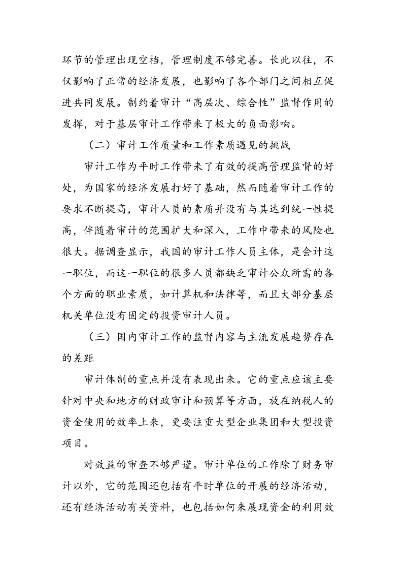 中国审计体制的改革及完善探讨.doc_第3页