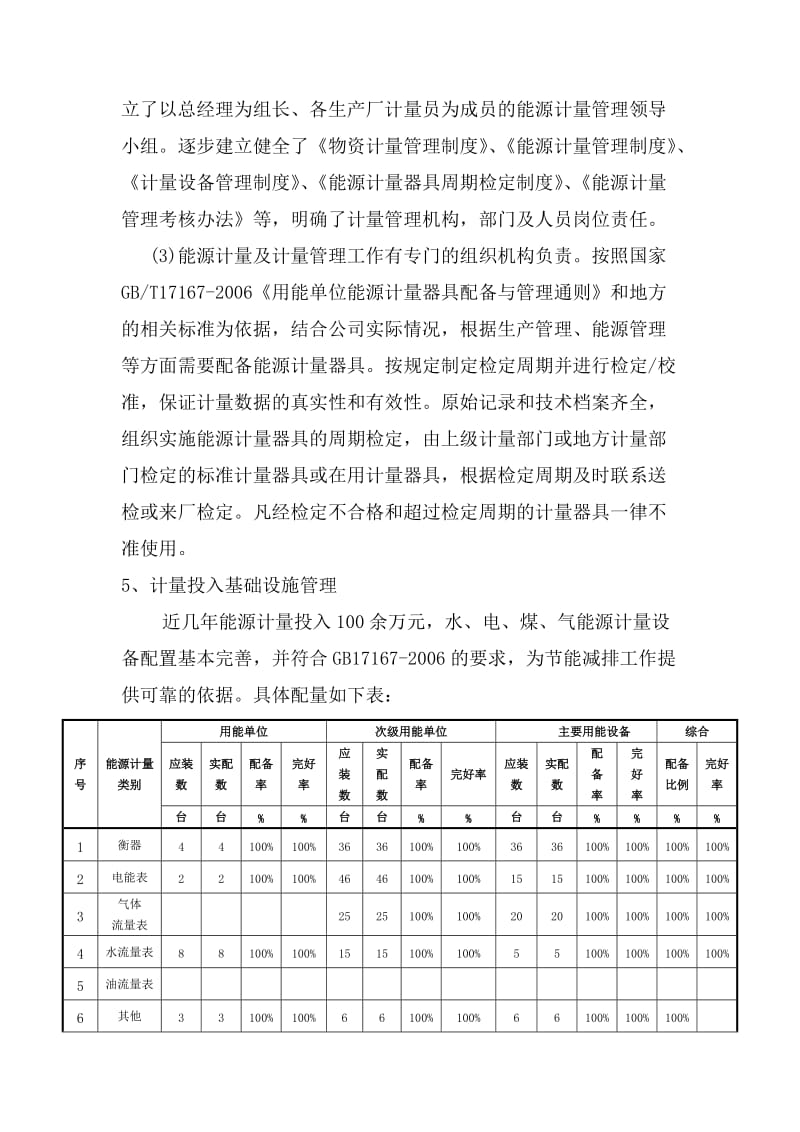 最新能源计量管理自查报告汇编.doc_第3页