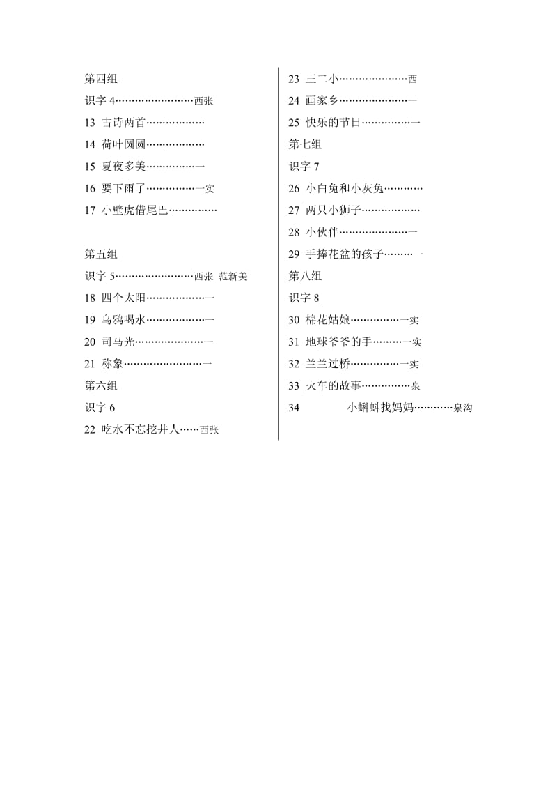 人教版小学语文一年级下册教案　全册名师制作精品教学资料.doc_第2页