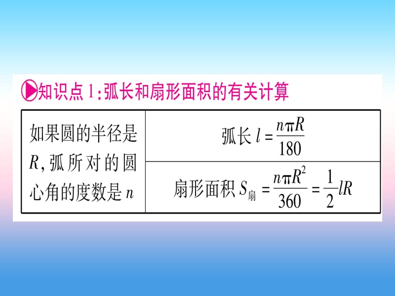 宁夏中考数学复习第1轮考点系统复习第6章圆第3节与圆有关的计算讲解课件.pptx_第3页