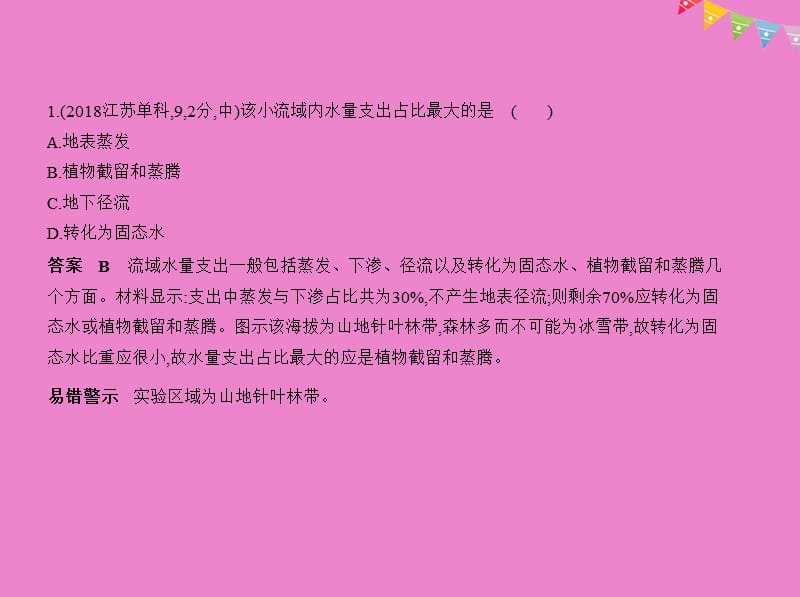 江苏专版2019版高考地理一轮复习第四单元地球上的水课件.pptx_第2页