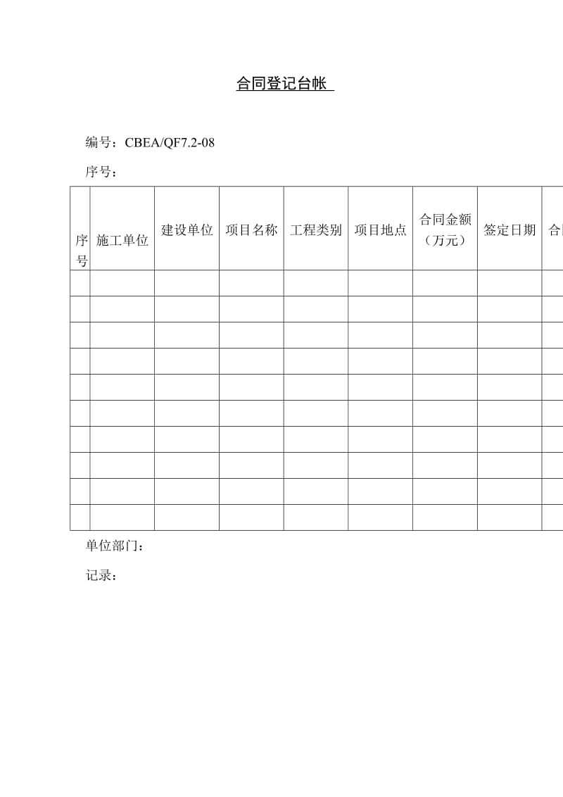 合同登记台帐（doc格式）.doc_第1页