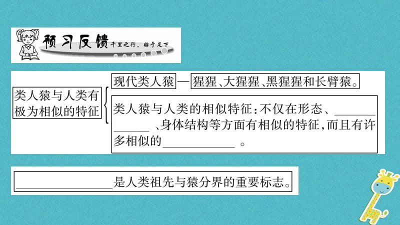 广西省2018年八年级生物下册第七单元第21章第3节人类的起源与进化课件新版北师大版.pptx_第1页