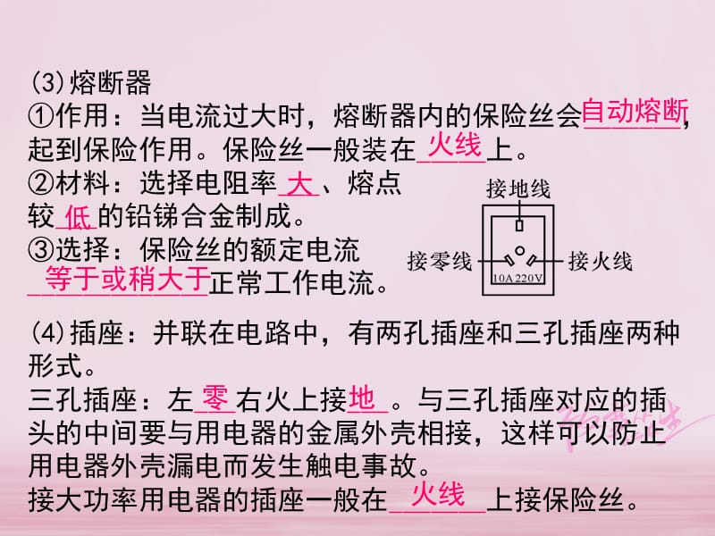 浙江省2018中考科学复习第三篇物质科学二第23课时家庭电路课件.pptx_第2页