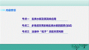 高考化学二轮复习 专题19 盐类水解及其应用课件.pptx