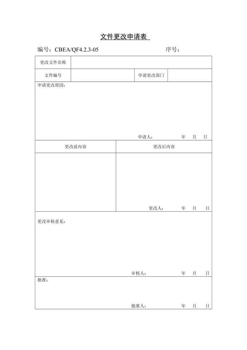 文件更改申请表格式.doc_第1页