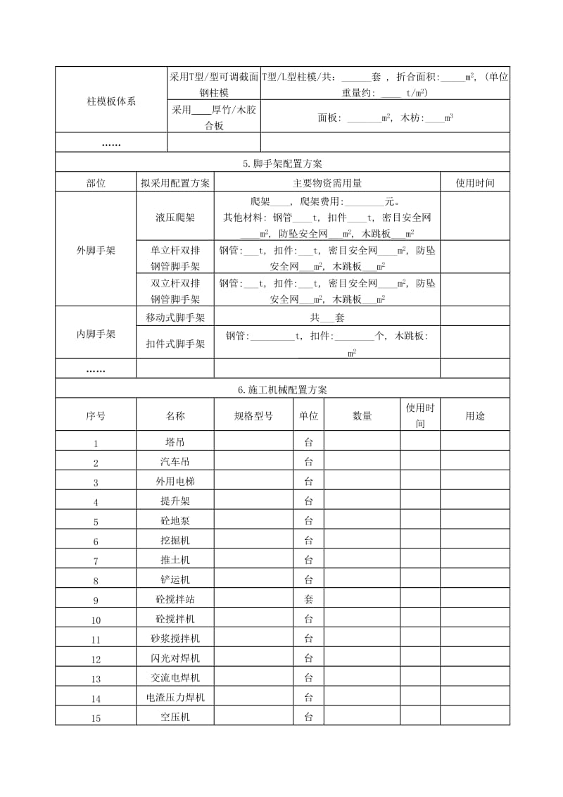 投标技术方案交底表.doc_第2页