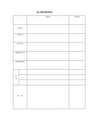 深入市场可能性判定表word模板.doc