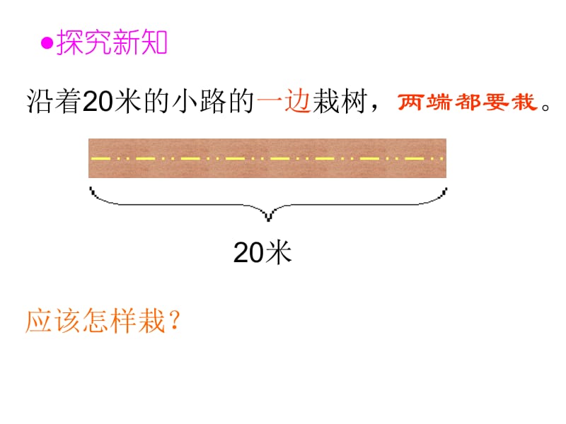 最新四年级数学下册植树问题PPT课件..ppt_第2页