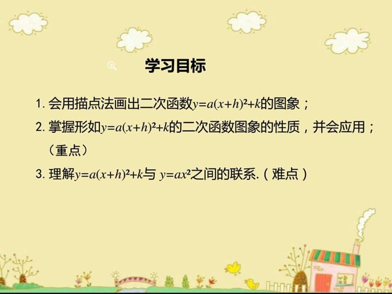 最新沪科版九年级数学上21.2.2二次函数y=a(x h)2 k的图..ppt_第2页