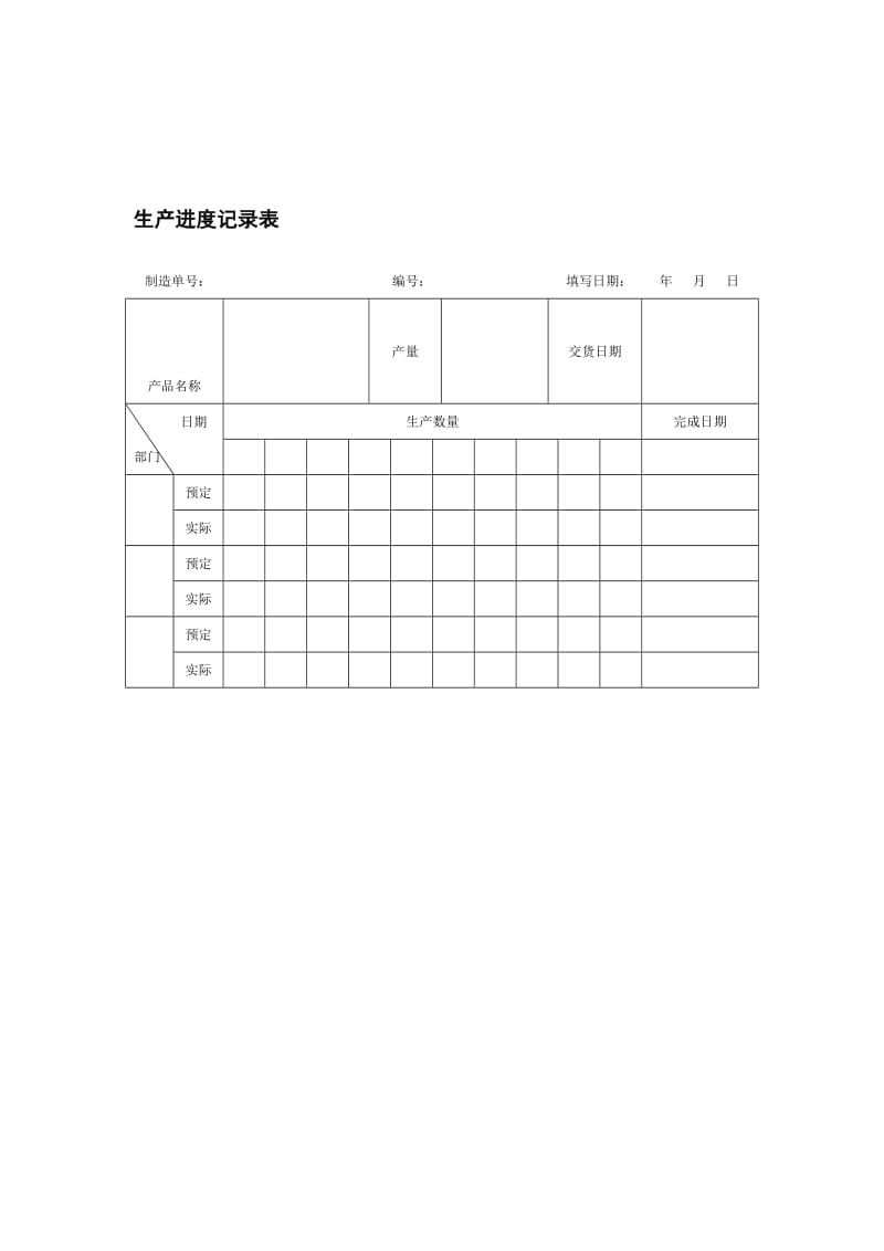 生产进度记录表（doc格式）.doc_第1页