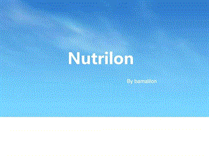 最新英语视听说nutrition..ppt