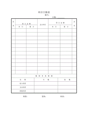 科目日报表.doc