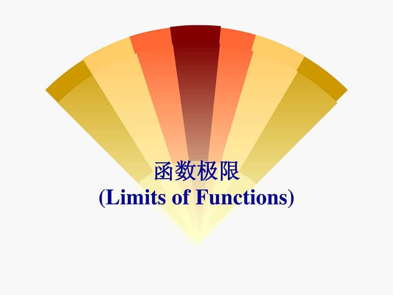 最新函数极限(limit of function)_数学_自然科学_专业资料..ppt_第1页
