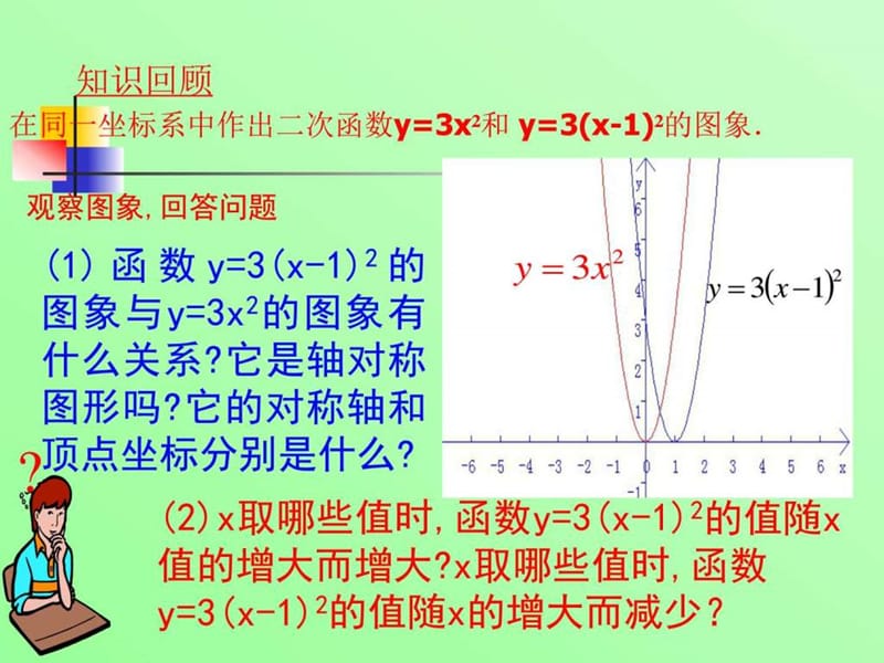 最新新人教版九上《22.1.3二次函数图像和性质(3)》ppt课件..ppt_第2页