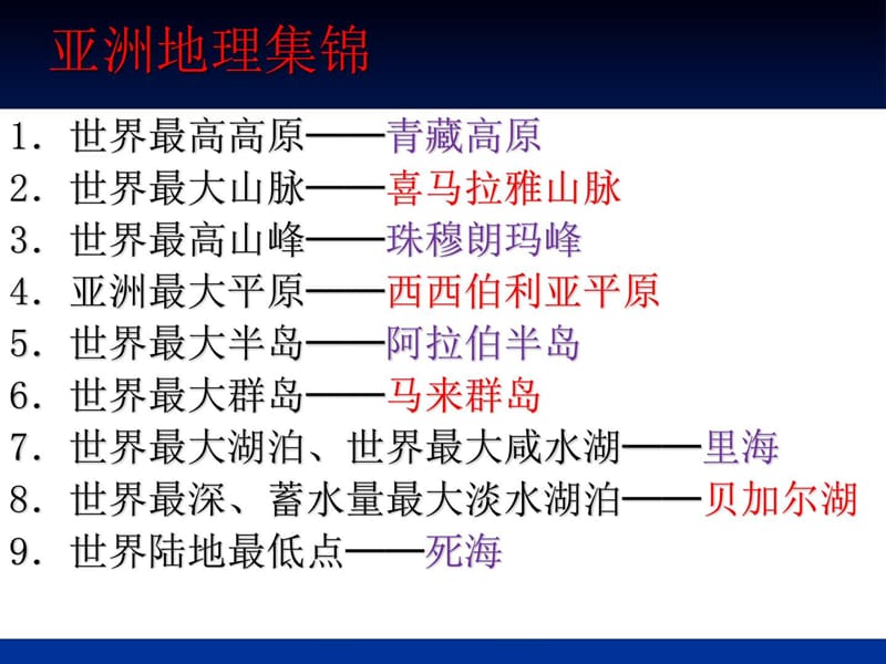 最新商务星球版七年级下册地理 第六章 亚洲 第二节复杂多样..ppt_第2页