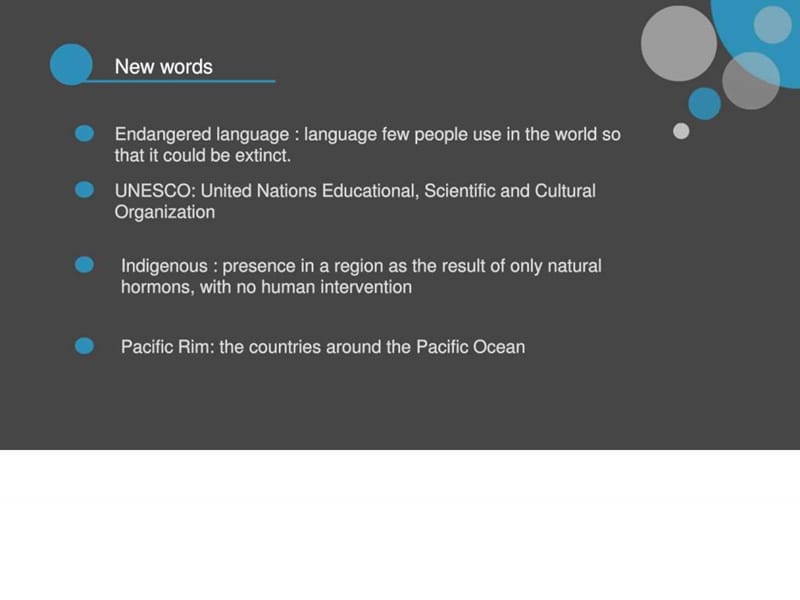 最新濒危语言 英语展示PPT..ppt_第3页