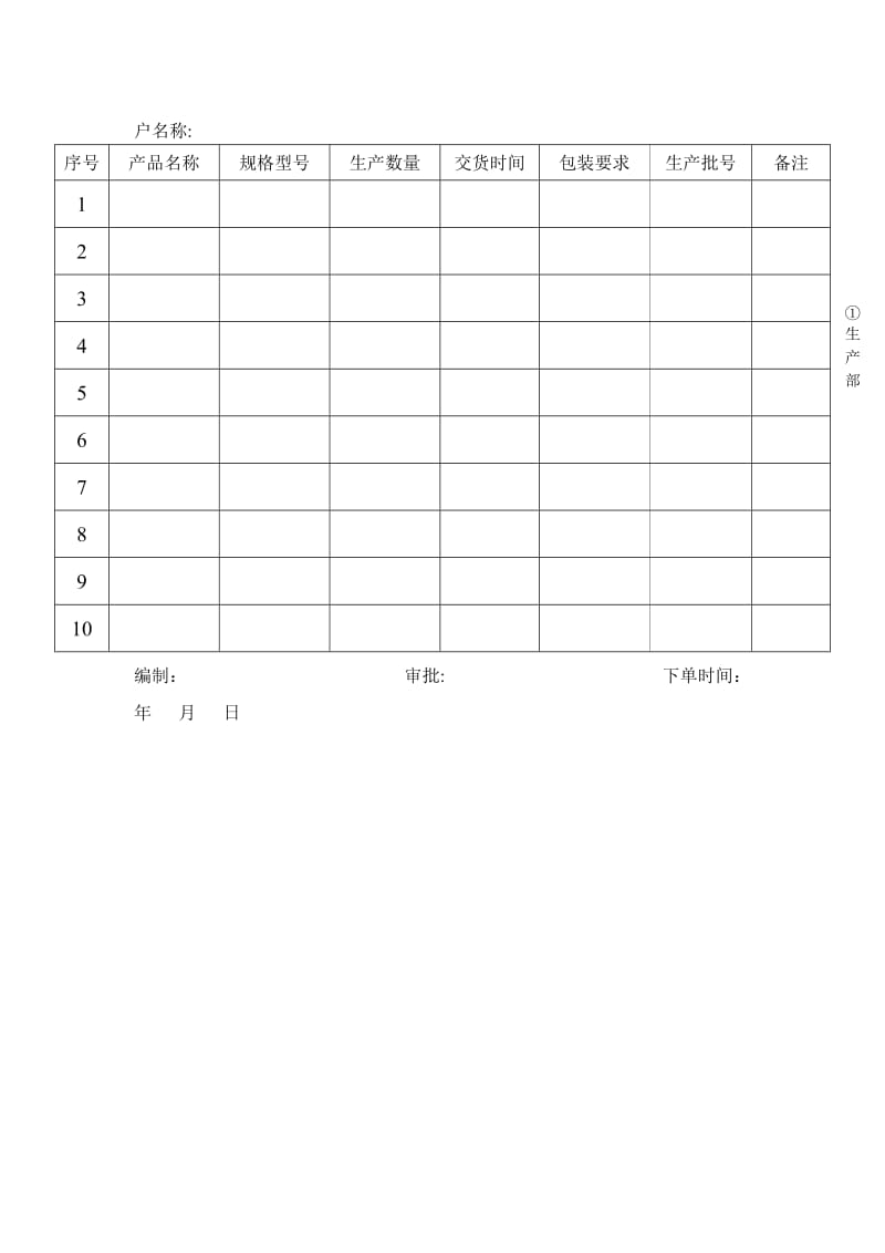 生产计划单（表格模板、doc格式）.doc_第2页