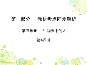 最新广东省中山市人教版初中生物中考精美复习课件 第(13)..ppt