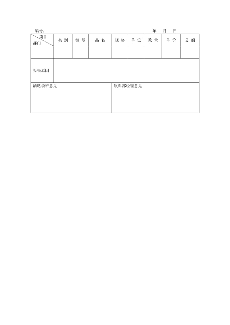 酒水、饮料申请领用单.doc_第3页