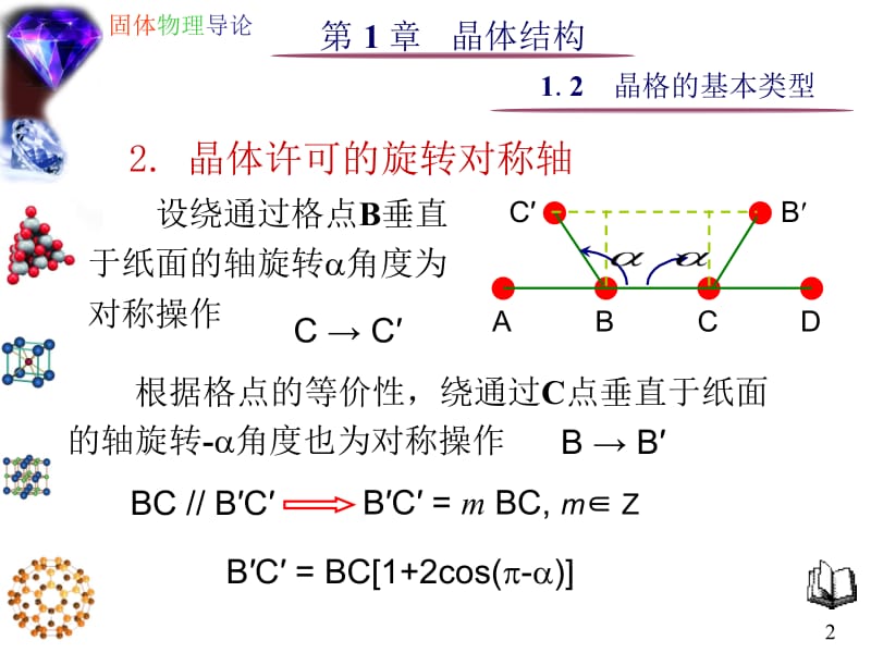 最新固体物理--晶体结构--1.2晶格的基本类型..ppt_第2页