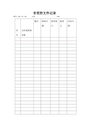 非受控文件记录（doc格式）.doc