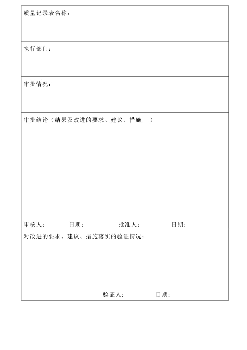 质量记录表样审批表.doc_第2页