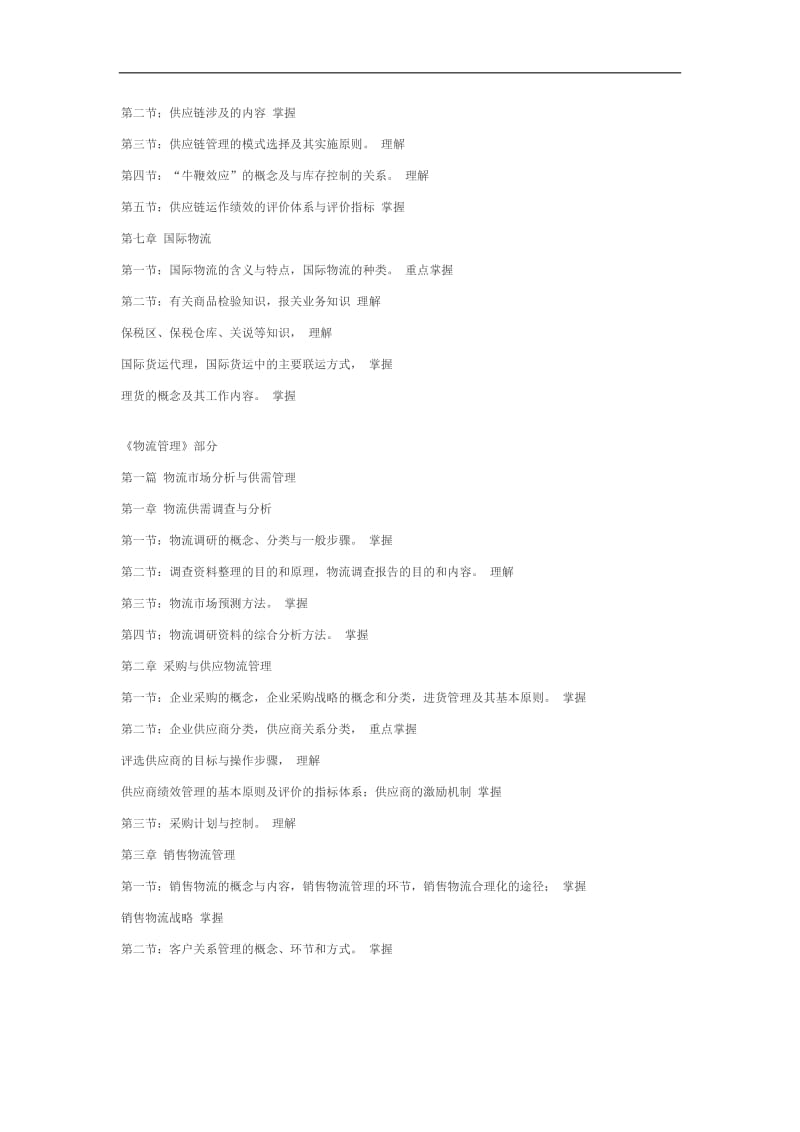 物流师大纲及试卷结构doc.doc_第3页