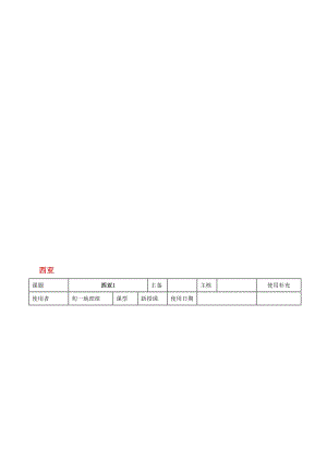 七年级地理下册 7_3 西亚教案1 湘教版..doc