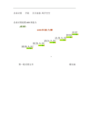 企业追讨债务流程.doc