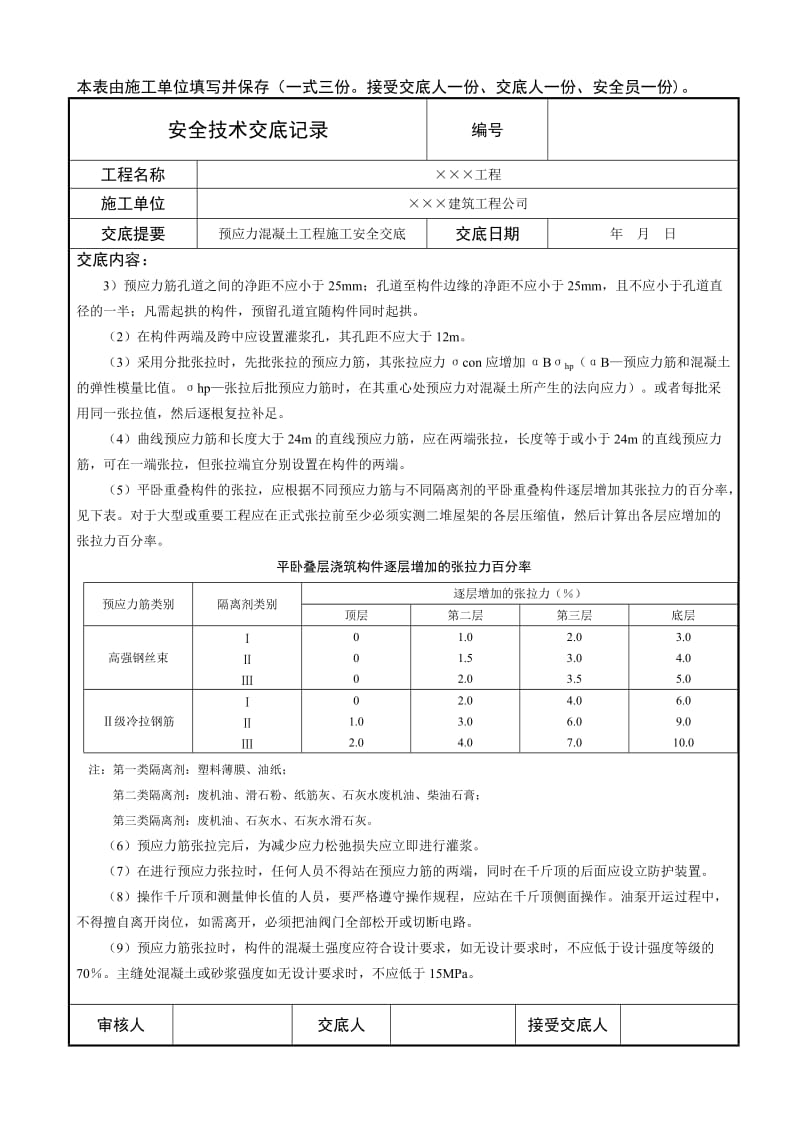 预应力混凝土工程施工安全技术交底.doc_第3页