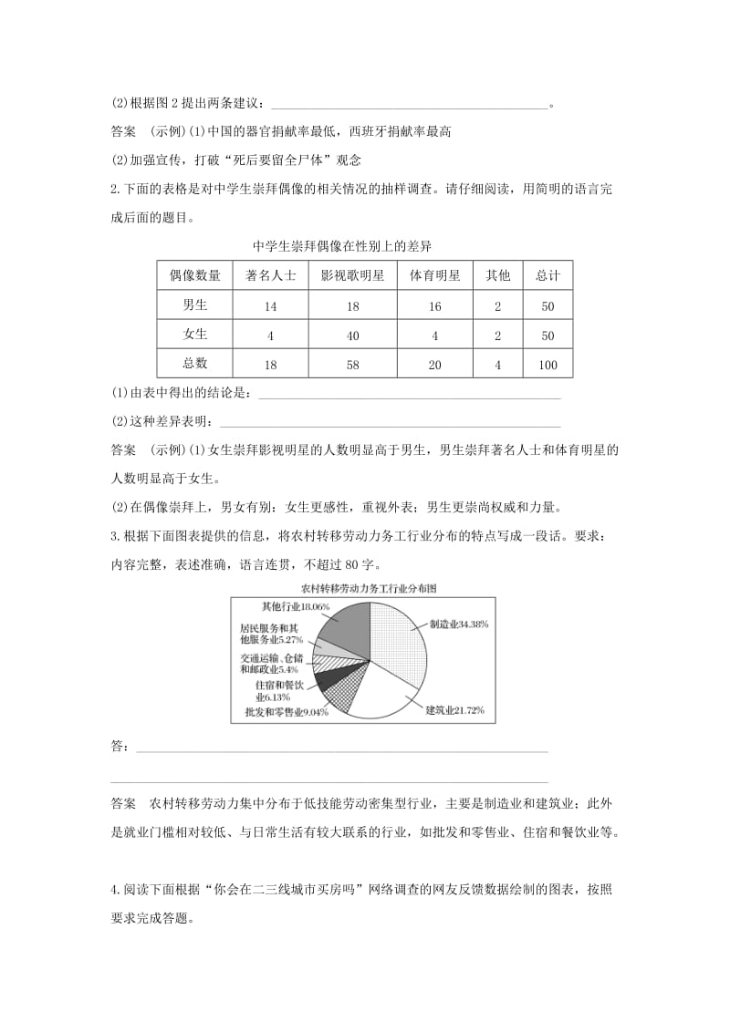 高考语文二轮复习 第一部分 语言文字运用 专题四 图文转换1..doc_第2页