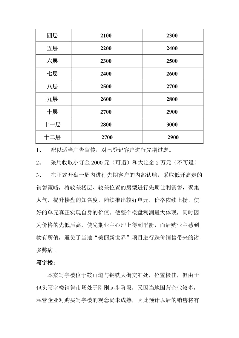 xx商业步行街销售策划报告.doc_第2页