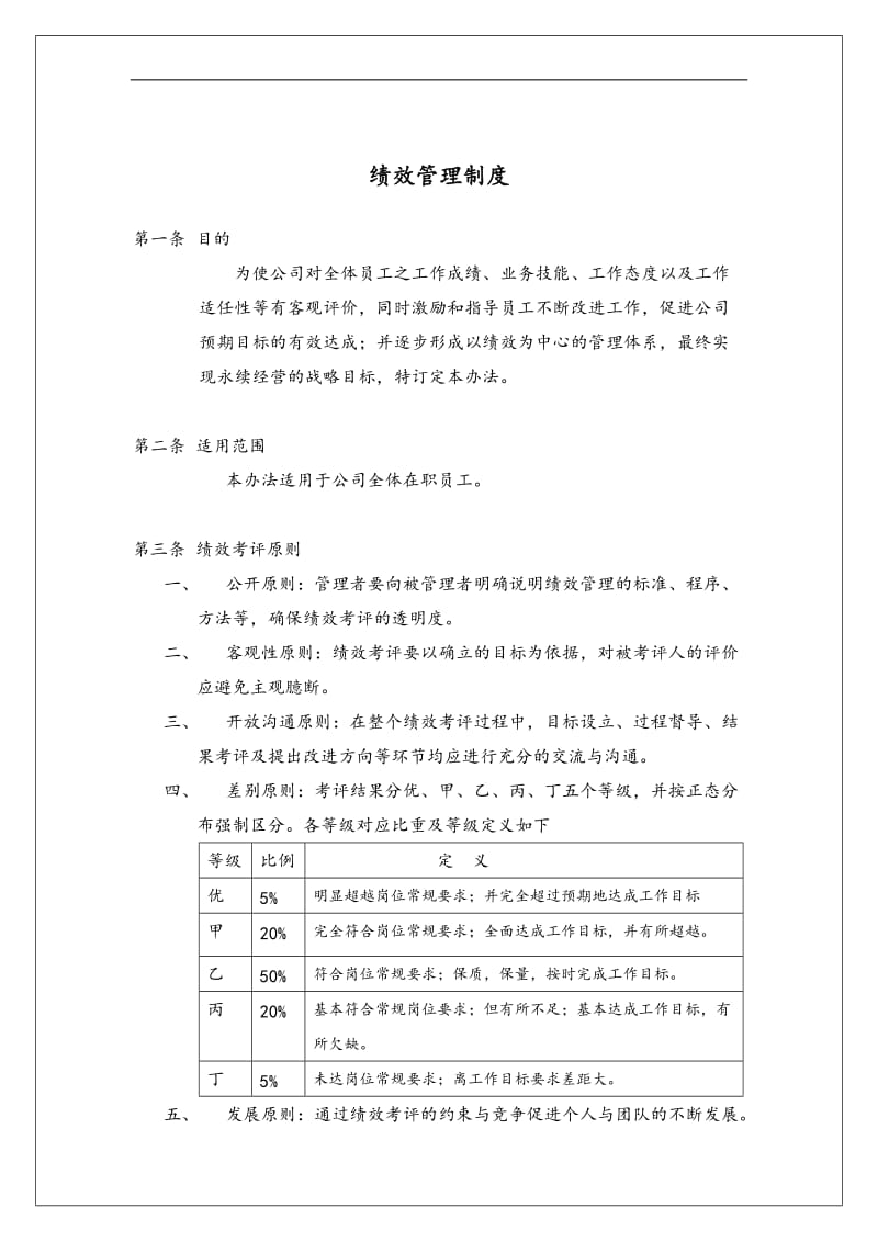 绩效管理制度（DOC 7页）.doc_第1页