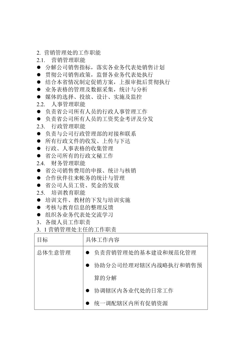 营销管理处操作手册（合作伙伴制营销系统完全手册）（doc格式）.doc_第3页