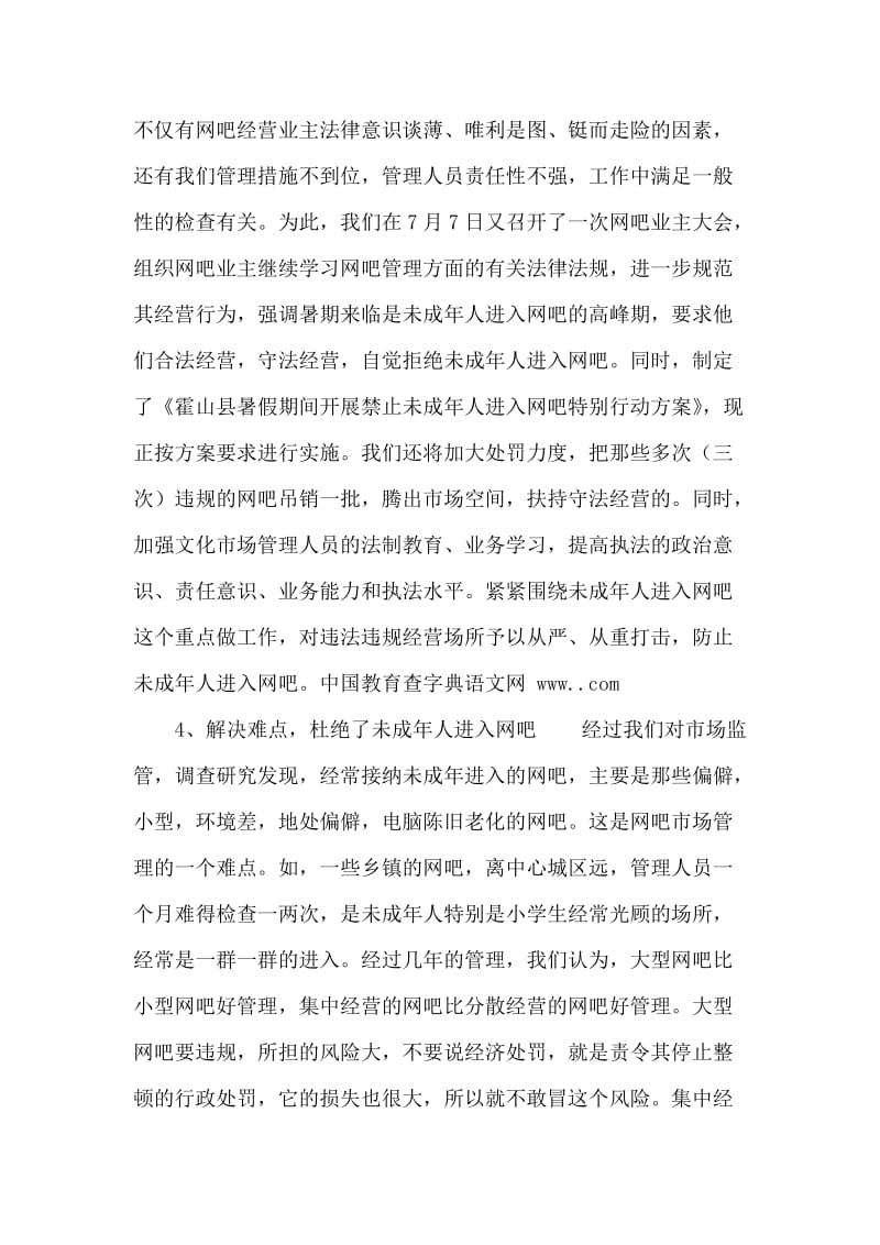 网吧专项治理工作总结报告.doc_第2页