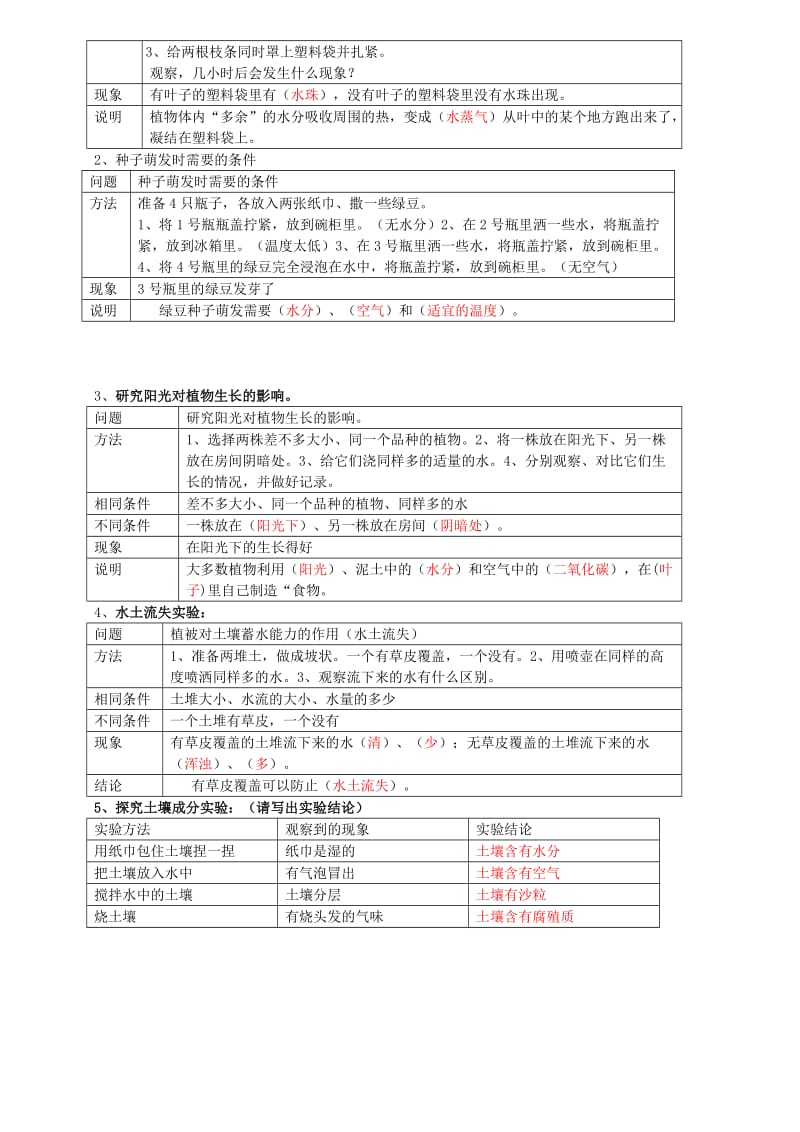 苏教版小学三年级科学下册期末测试题带答案名师制作精品教学课件.doc_第3页