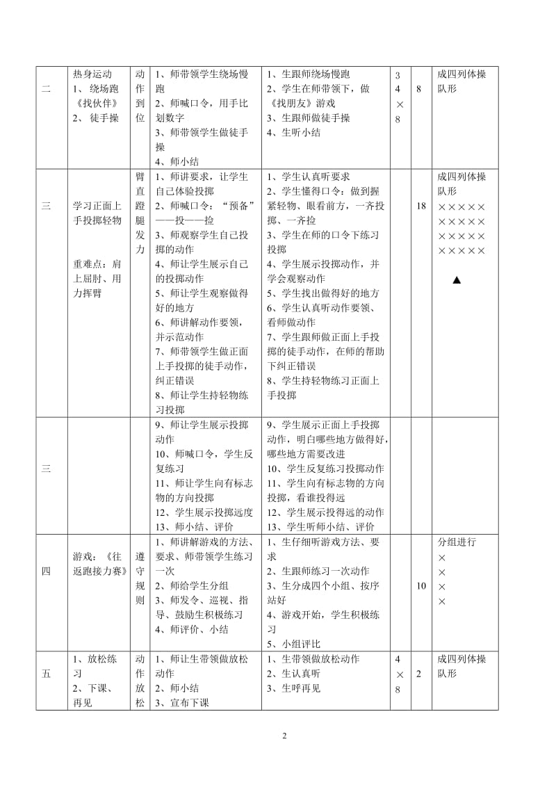 投掷轻物教案.doc_第2页