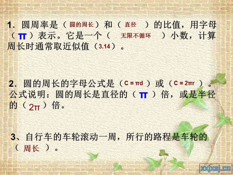 圆的周长练习.ppt_第1页