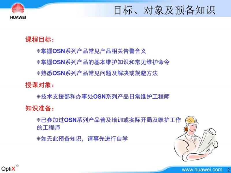 OSN 系列产品日常维护知识介绍图文.ppt19.ppt_第2页