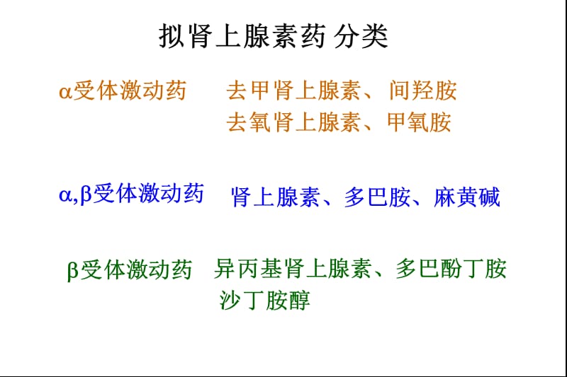 08肾上腺素受体激动药-文档资料.ppt_第2页