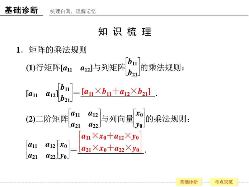 2016高考一中一轮-数理-讲义选修4-2图文10.ppt_第2页