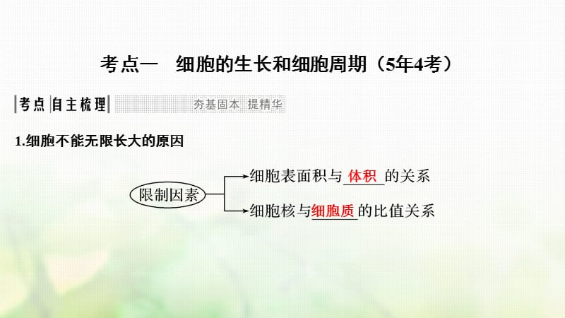 2018届高考生物一轮复习第四单元细胞的生命历程第11讲减数分裂和受精作用课件-文档资料-精选文档.ppt_第1页