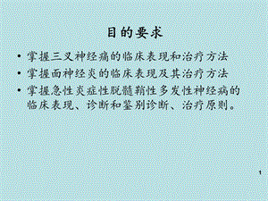 2018年神经病学翁三叉神经痛、面神经麻痹-文档资料.ppt