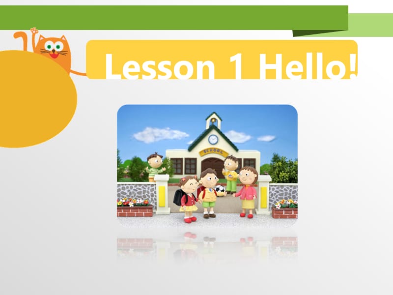 三年级上册英语课件-Lesson 1 Hello! 课件 2｜接力版 (共17张PPT).ppt_第1页