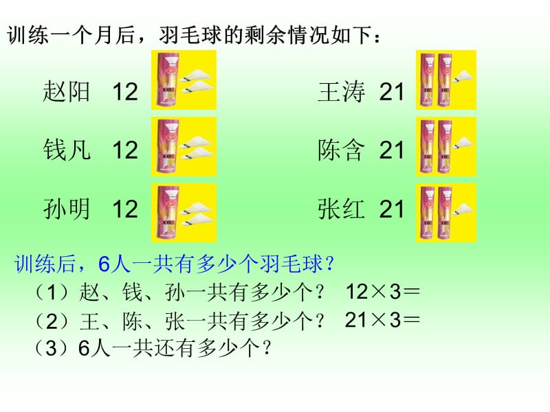 三年级上册数学课件－6.2《笔算乘法》 ｜人教新课标（2018秋） (共12张PPT).ppt_第3页